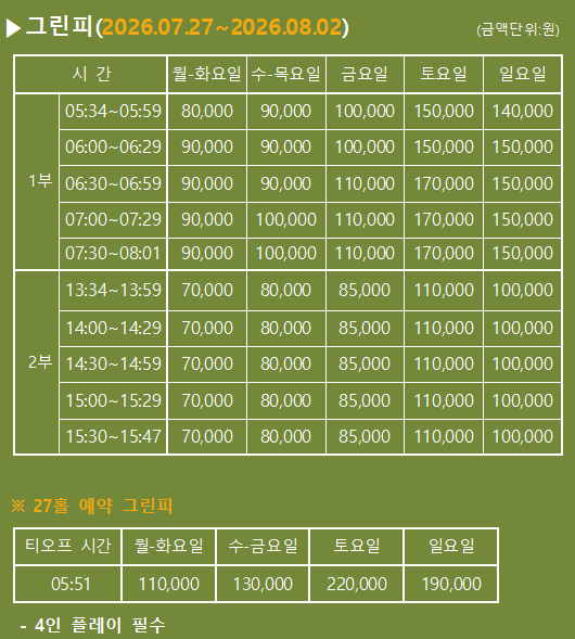 그린피