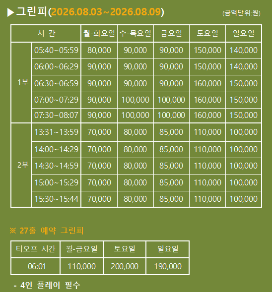 그린피